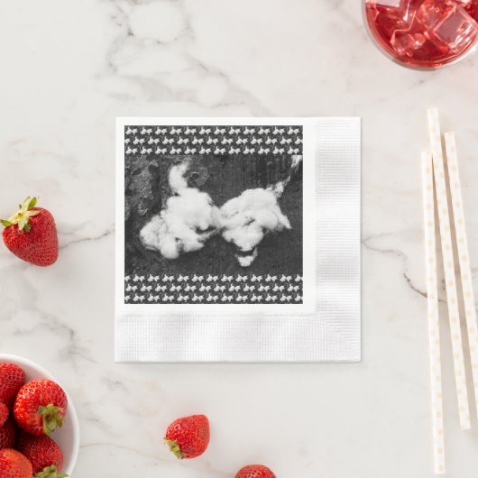 Daunendecken Serviette (Beispiel)