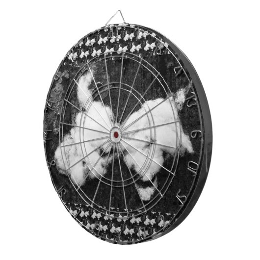 Daunendekart Dartscheibe (Vorderseite rechts)