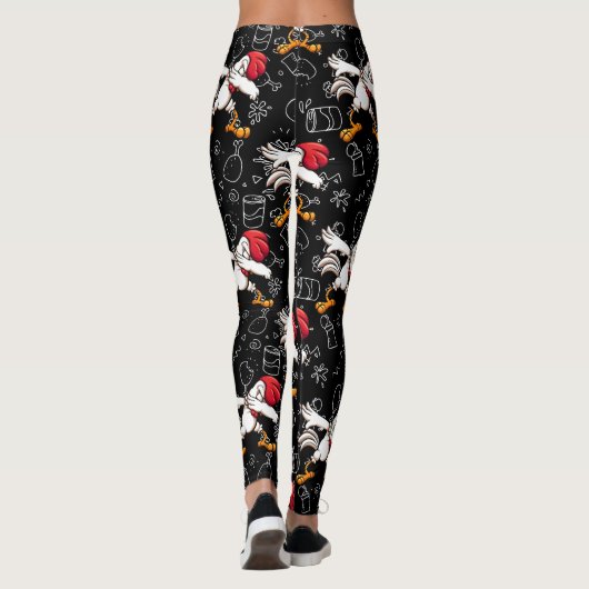 Daunenhuhn Leggings (Rückseite)