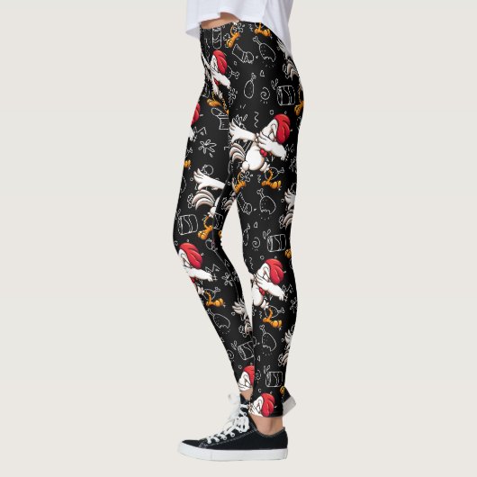Daunenhuhn Leggings (Links)