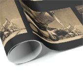 Dauntless Bomber-Flugzeuge Weltkrieg-Douglas SBD Geschenkpapier (Rolleneckpunkt)