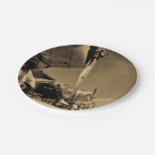 Dauntless Bomber-Flugzeuge Weltkrieg-Douglas SBD Pappteller (Schrägansicht)