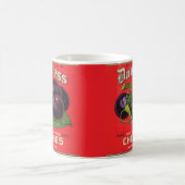 Dauntless Cherries in Heavy Sirup aus den 1930er J Kaffeetasse (Mittel)
