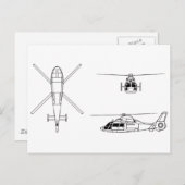 Dauphin2 Postkarte (Vorne/Hinten)