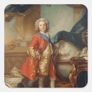 Dauphin Charles-Louis von Frankreich Quadratischer Aufkleber