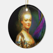 Dauphin-französisches Barock Keramik Ornament (Links)