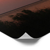 Dauphin Island, AL Sunset Poster (Ecke)