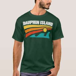 Dauphin Island Alabama Beach Mobile Bay Golf von M T-Shirt