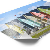 Dauphin Island, Alabama, Häuser Fotodruck (Ecke)