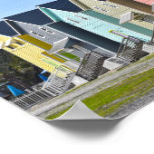 Dauphin Island, Alabama, Häuser Poster (Ecke)