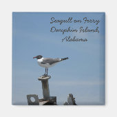 Dauphin Island, Alabama Magnet (Vorne)