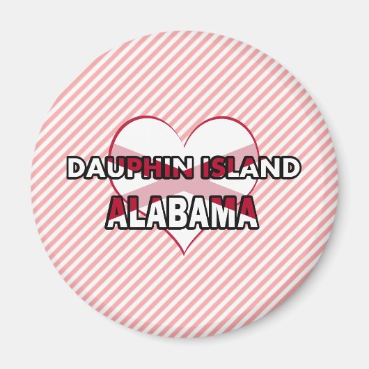 Dauphin Island, Alabama Magnet (Vorne)