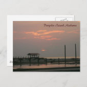 Dauphin Island, Alabama Postkarte (Vorne/Hinten)