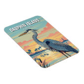Dauphin Island Alabama Reise Magnet (Rechte Seite)