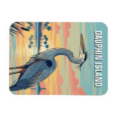 Dauphin Island Alabama Reise Magnet (Horizontal)