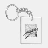 Dauphin Island, Alabama Wildlife Schlüsselanhänger (Vorderseite links)