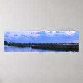 Dauphin Island Bayside Panorama Poster (Vorne)