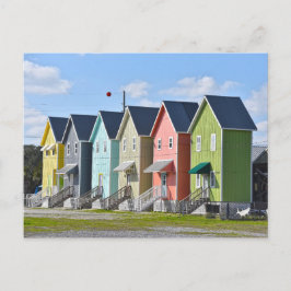 Dauphin Island Houses, Alabama Postkarte