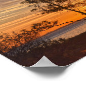 Dauphin Island Refugium Sunrise, Alabama Poster (Ecke)