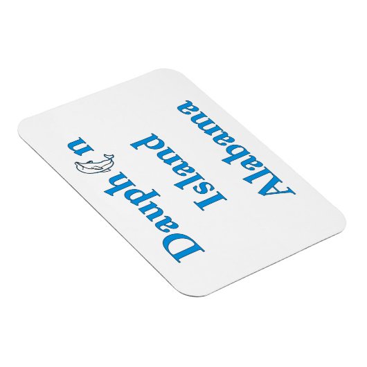 Dauphin Island Sign Magnet (Rechte Seite)