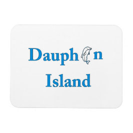Dauphin Island Sign Magnet