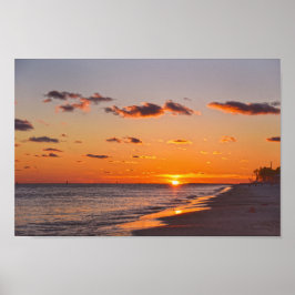 Dauphin Island Sunset, Alabama Poster