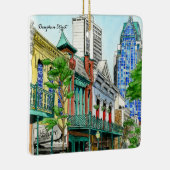 Dauphin Street, Mobile, Alabama Keramikornament (Rechts)