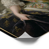 Dauphine Marie-Josephe de Saxe 1751 Poster (Ecke)