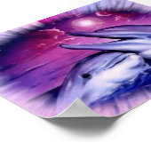 Dauphins á l´huile poster (Ecke)