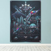 Davao: City of Future Leinwanddruck (Insitu (Holzboden))