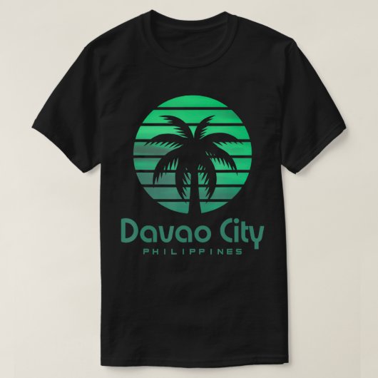 Davao City Philippinen T-Shirt (Design vorne)