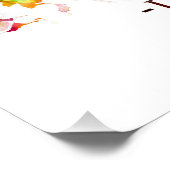 Davao City Philippines Skyline Poster (Ecke)