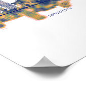 Davao City Skyline Poster (Ecke)