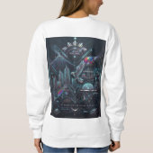 Davao: Stadt der Zukunft Sweatshirt (Rückseite)