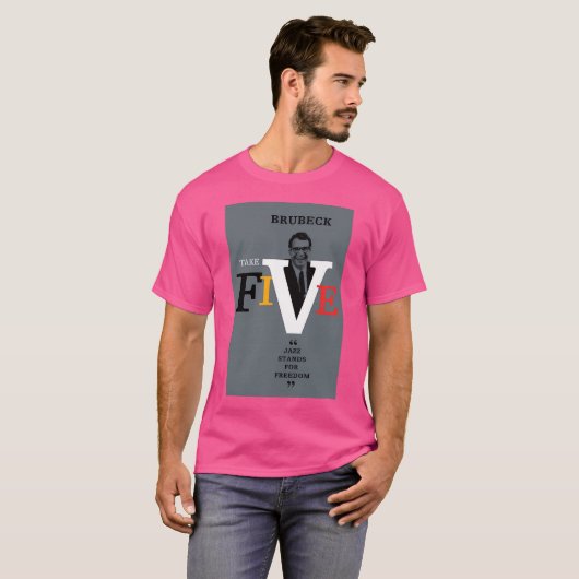 Dave Brubeck - Fünf T-Shirt (Vorne ganz)
