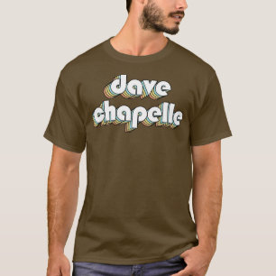 Dave Chapelle Retro Typografie verblasster Stil T-Shirt