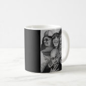 dave chappelle transformieren viele Gesichter Kaffeetasse (VorderseiteRechts)