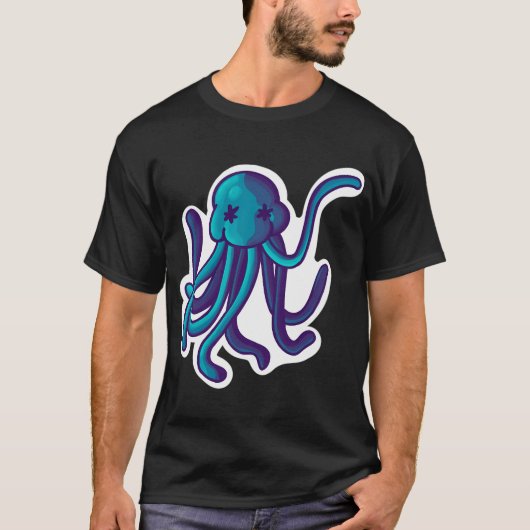 Dave die Qualle T-Shirt (Vorderseite)