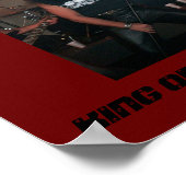 DAVE EVANS POSTER- KING ALLER BADASSEN POSTER (Ecke)