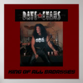 DAVE EVANS POSTER- KING ALLER BADASSEN POSTER (Vorne)
