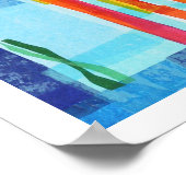 Dave genießt ein Gin und Tonic Poster (Ecke)