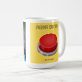 Dave Hawley Funny Button Gift Horse 15 oz Tasse (VorderseiteRechts)