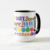 Dave-Kaffee-Tasse Tasse (VorderseiteRechts)
