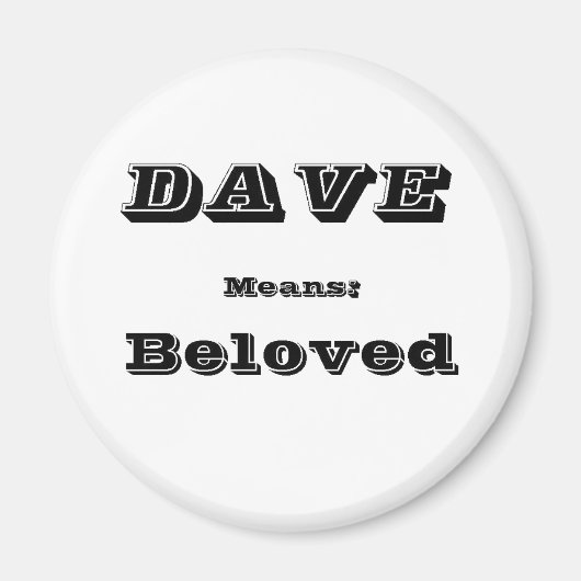 Dave Magnet (Vorne)