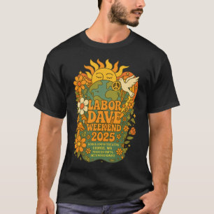 Dave Matthews Band Tour 2025 Labor Dave Wochenende T-Shirt