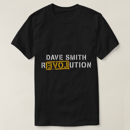Dave Smith Revolution T-Shirt (Design vorne)