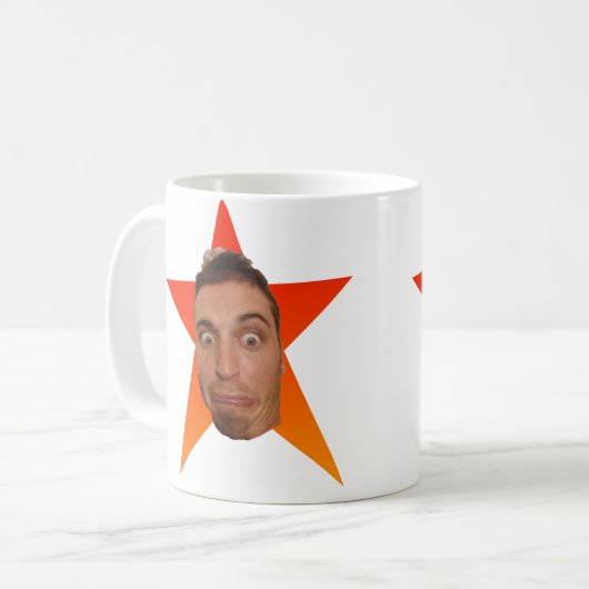 Dave-Stern-Tasse Kaffeetasse (Vorderseite Links)