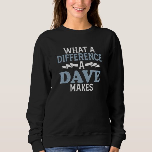 Dave Sweatshirt (Vorderseite)