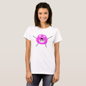Dave the Donut - mit Namensschild T-Shirt (Vorne ganz)