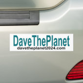 Dave the Planet Autoaufkleber (Auf Auto)